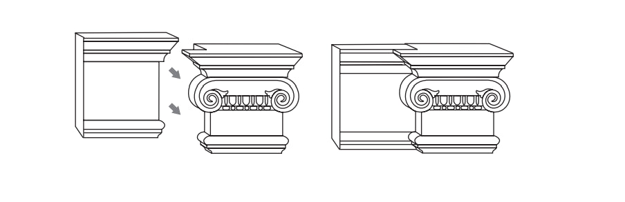 Kapitäl skaft PL259L